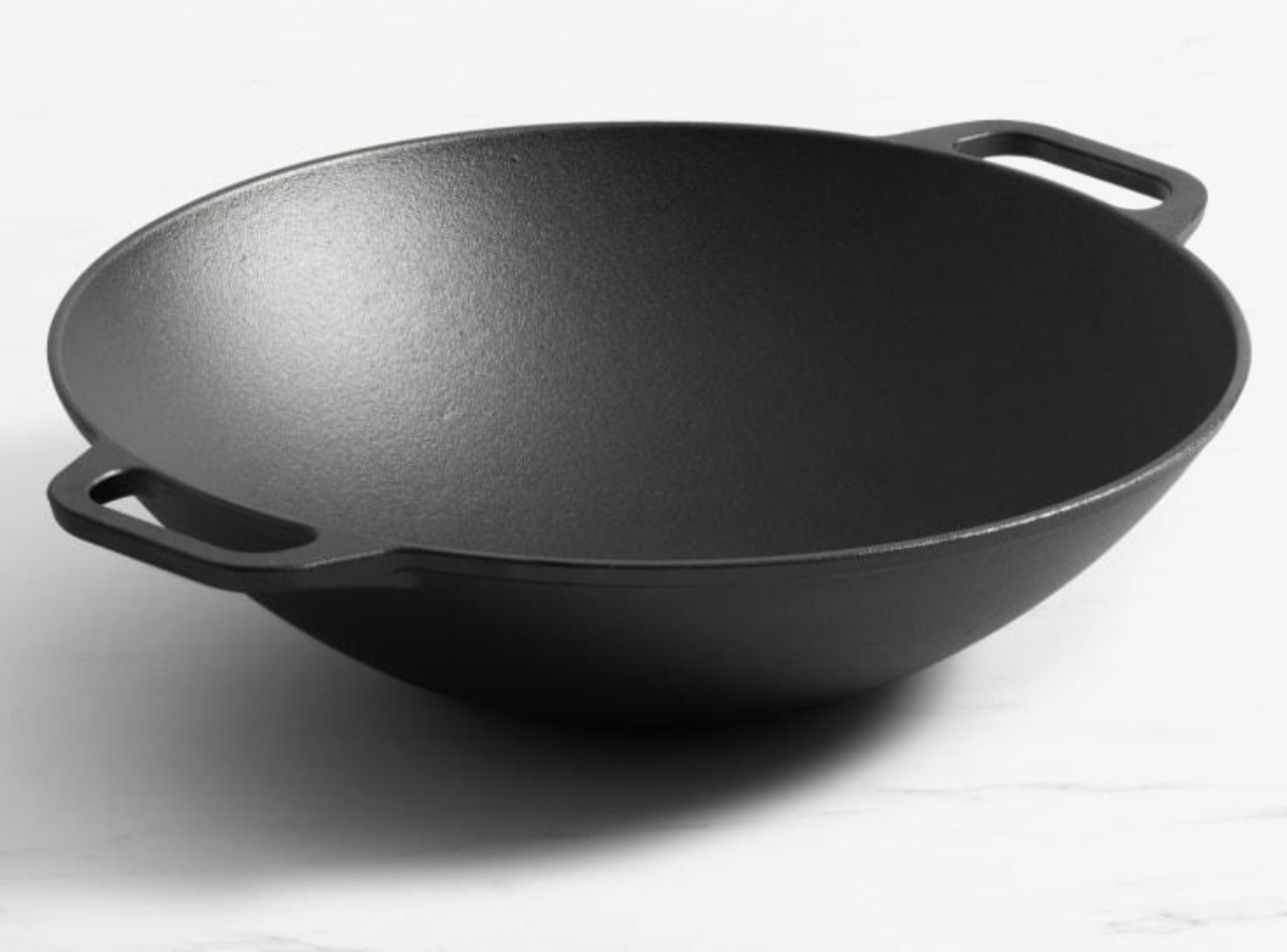 Victoria Seasoned Cast Iron Wok 35.5cm